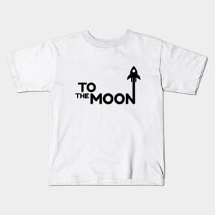 Crypto to the moon Kids T-Shirt
